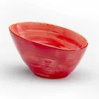 Service à Assiettes Apéritif 12 Pièces en Grès Coloré de Design Moderne - Simba Viadurini