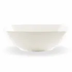 Plats De Service 3 Pièces Design Moderne En Porcelaine Blanche - Malaga Viadurini