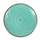 Service de vaisselle en dur gris dolomite, bleu clair ou bleu 18 pièces - Arabe Viadurini