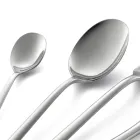 Set de Couverts en Acier Inoxydable Poli Design Carré 24 Pièces - Bumbun Viadurini