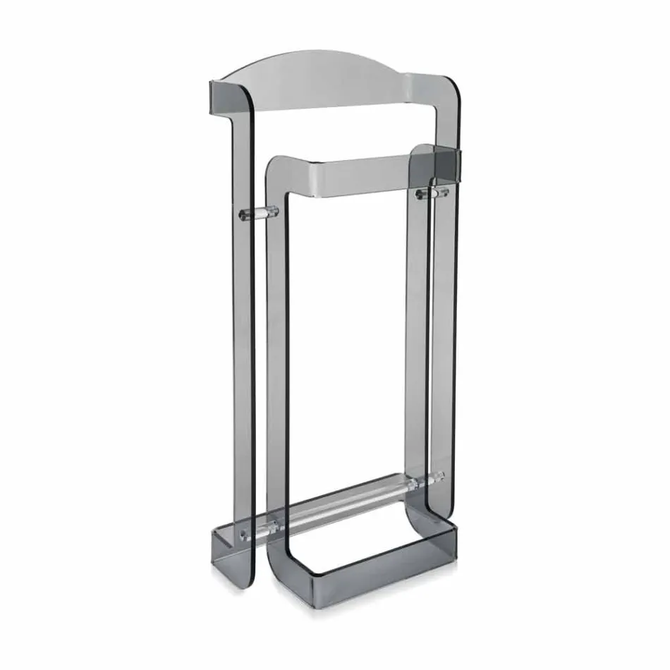 Plexiglas design moderne de Servomuto fumé Mose, fabriqué en Italie Viadurini