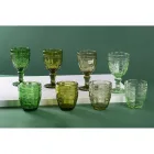 Set de 12 Gobelets en Verre 265 ml à Décor Arabesque - Arabe Viadurini