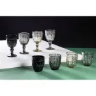 Set de 12 Gobelets en Verre 265 ml à Décor Arabesque - Arabe Viadurini