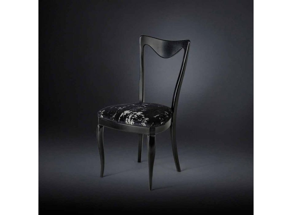 Septembre 2 ans 50 chaises tapissés de velours mélangé Frida Viadurini