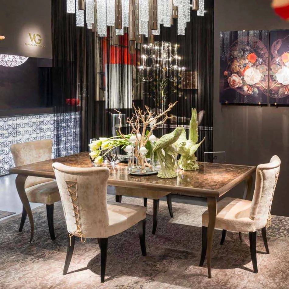 chaises Septembre style époque 2 belle couleur écru rembourrés Dita Viadurini