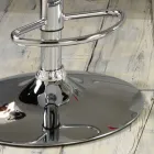 Septembre 2 tabourets design rembourrés, réglables en hauteur Ida Viadurini