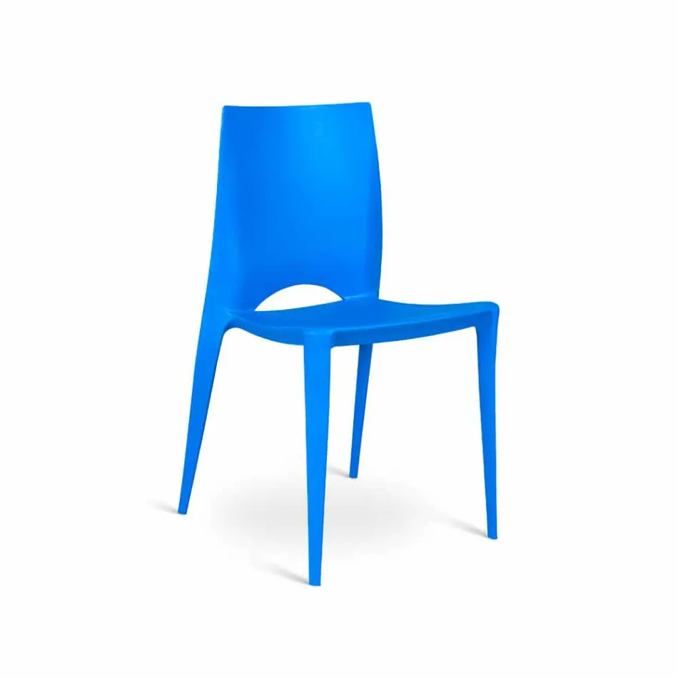 Septembre 4 chaises de cuisine ou salle à manger moderne Felicia Viadurini