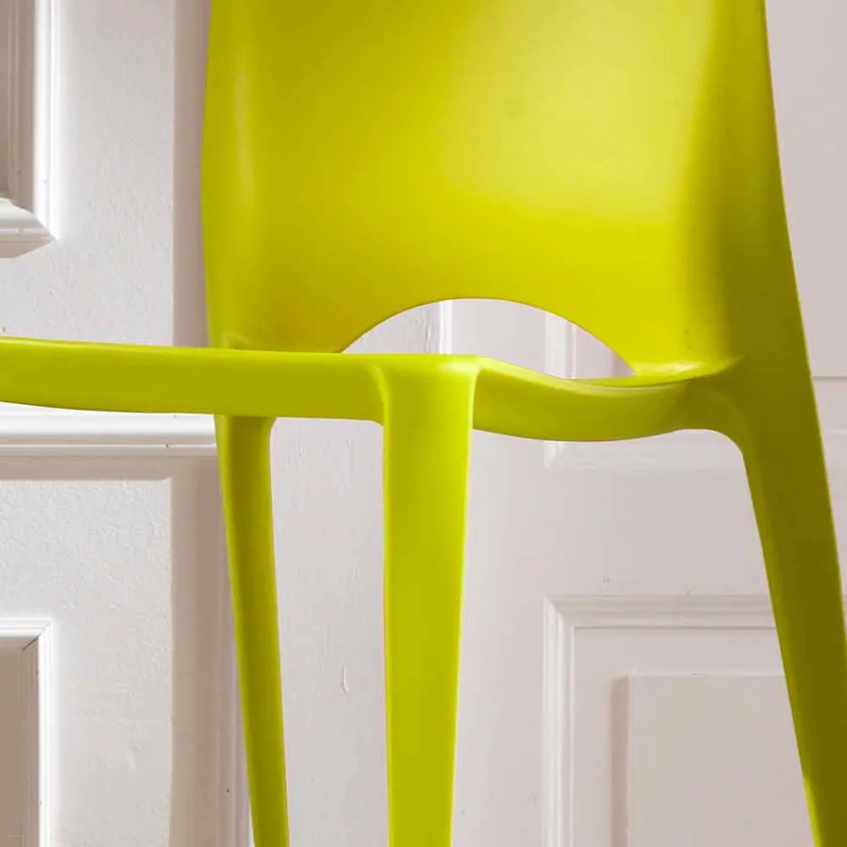 Septembre 4 chaises de cuisine ou salle à manger moderne Felicia Viadurini