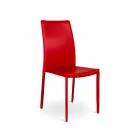 4 septembre chaises modernes Joy imitation cuir, entièrement recouverte Viadurini