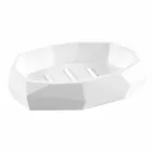 Ensemble d'accessoires de salle de bain design en bois et résine Rivalba Viadurini