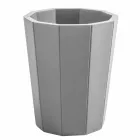 Accessoires de salle de bain modernes en résine Rivello Viadurini