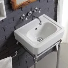 Set de bain avec lavabo et miroir la structure de dauphin créativité Viadurini