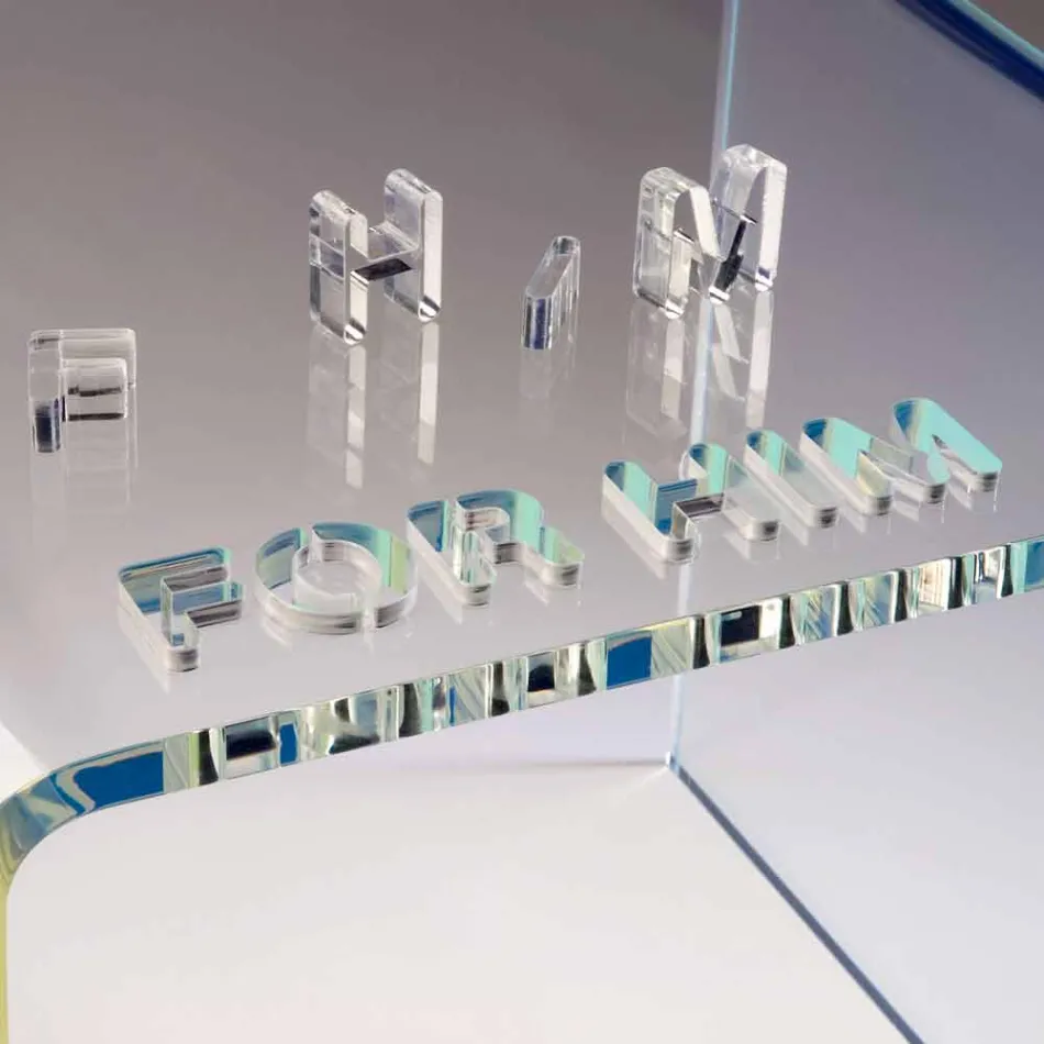 Ensemble de chevet au design moderne en méthacrylate fabriqué en Italie - Leielui Viadurini