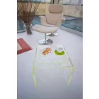 Ensemble de chevet au design moderne en méthacrylate fabriqué en Italie - Leielui Viadurini