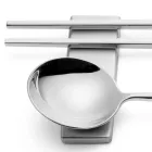 Ensemble composé d'une cuillère à fruits, de baguettes et d'un repose-couverts - Osaka Viadurini