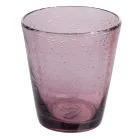 Coffret de 12 verres 330 ml en pâte de verre soufflé coloré - Spilla Viadurini