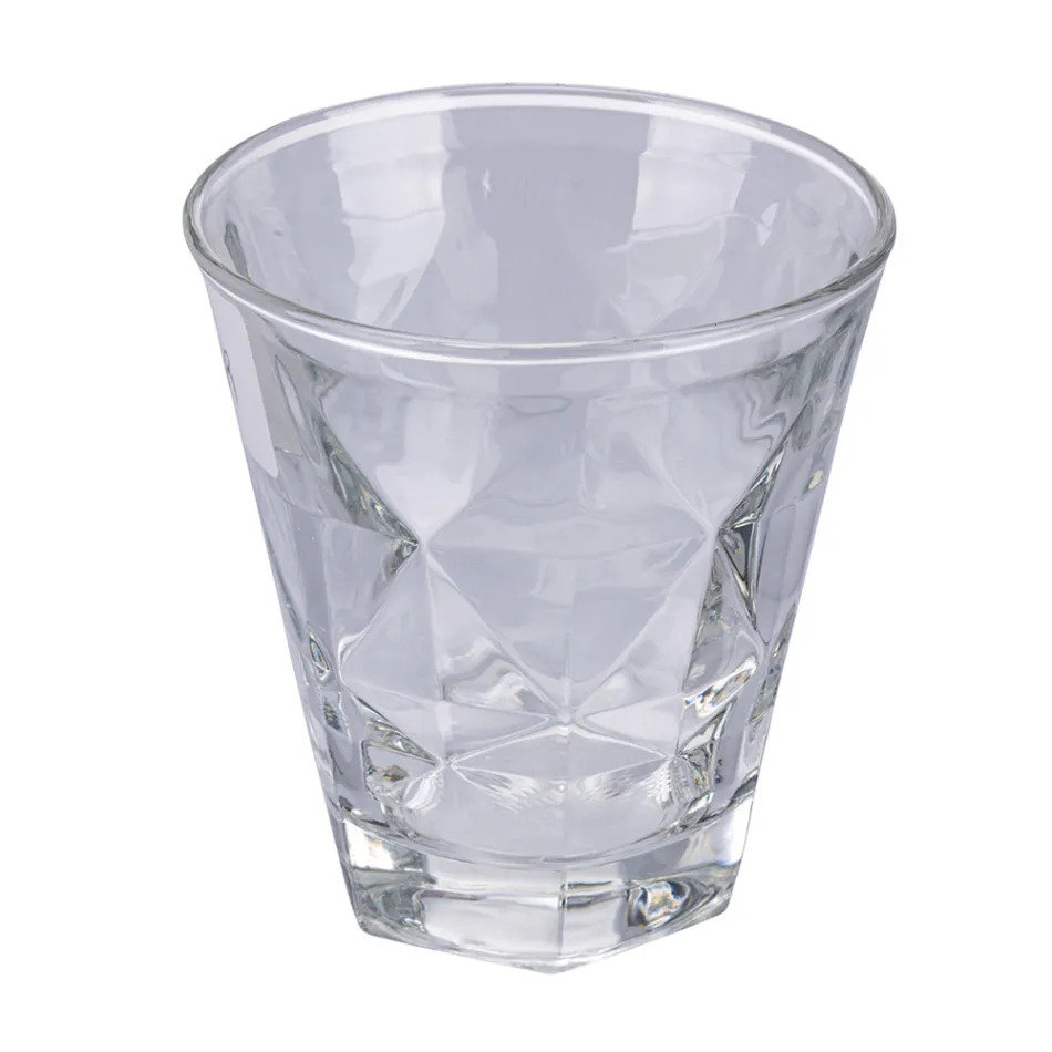 Lot de 12 verres à eau 280 ml en verre artisanal - Tasse Viadurini