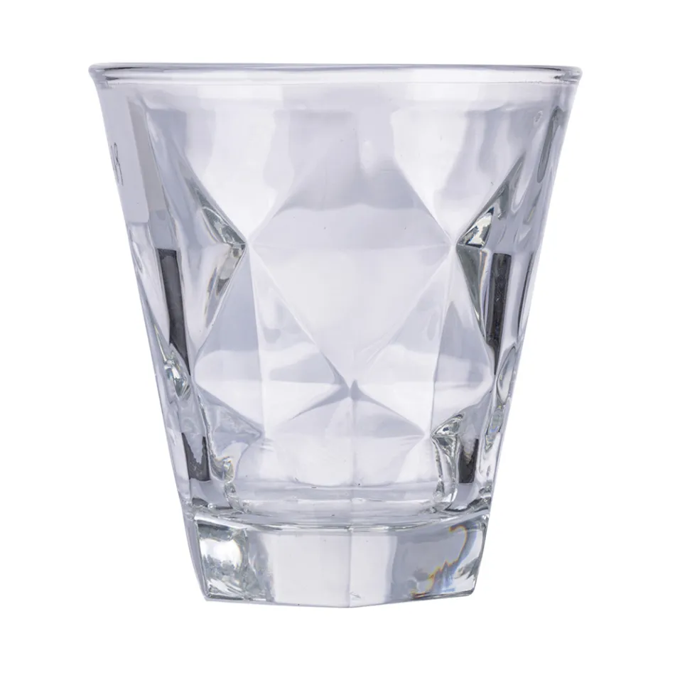 Lot de 12 verres à eau 280 ml en verre artisanal - Tasse Viadurini