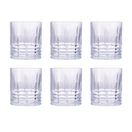 Lot de 12 verres à eau 320 ml en verre artisanal - Tasse Viadurini