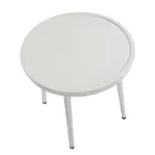 Lot de 2 fauteuils avec table en aluminium dans différentes finitions - Souvenir Viadurini