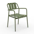 Ensemble de 2 fauteuils de jardin entièrement en aluminium - Resplendissant Viadurini