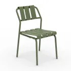 Ensemble de 2 chaises de jardin entièrement en aluminium - Resplendissant Viadurini