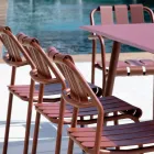 Ensemble de 2 chaises de jardin entièrement en aluminium - Resplendissant Viadurini