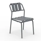 Ensemble de 2 chaises de jardin entièrement en aluminium - Resplendissant Viadurini