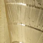 Suite de 3 Vases en Fer Doré à Décors Circulaires en Relief - Walter Viadurini