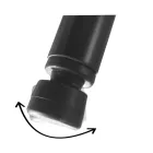 Lot de 4 chaises en tissu et pieds inclinables - Dentice Viadurini