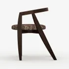Ensemble de 4 chaises modernes en bois massif de haute qualité, fabriquées en Italie - Vela Viadurini