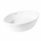 Ensemble de mobilier suspendu design pour salle de bain en teck rayé Poggio Viadurini