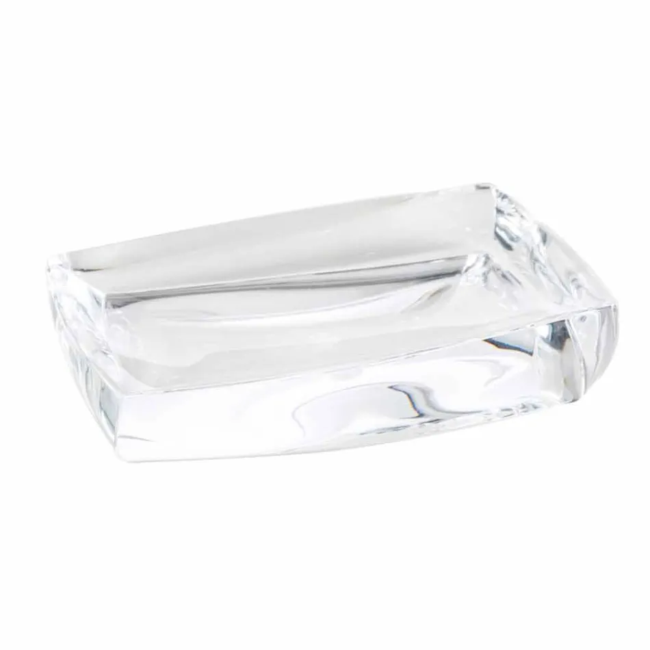 Distributeur Torraca + set de gobelet + porte-savon design Viadurini