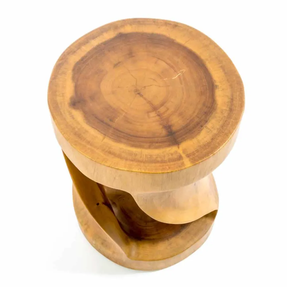 Meubles de salle de bain suspendus au design moderne dans une surface solide à Brusson Viadurini