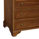 Commode en Bois de Noyer Patiné Made in Italy - Selvans Viadurini