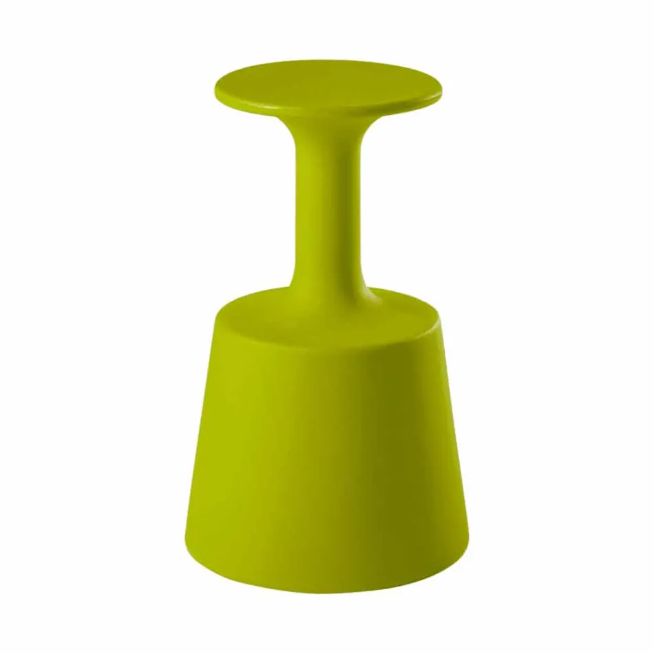 Tabouret de bar haut coloré Modern Slide Drink fabriqué en Italie Viadurini