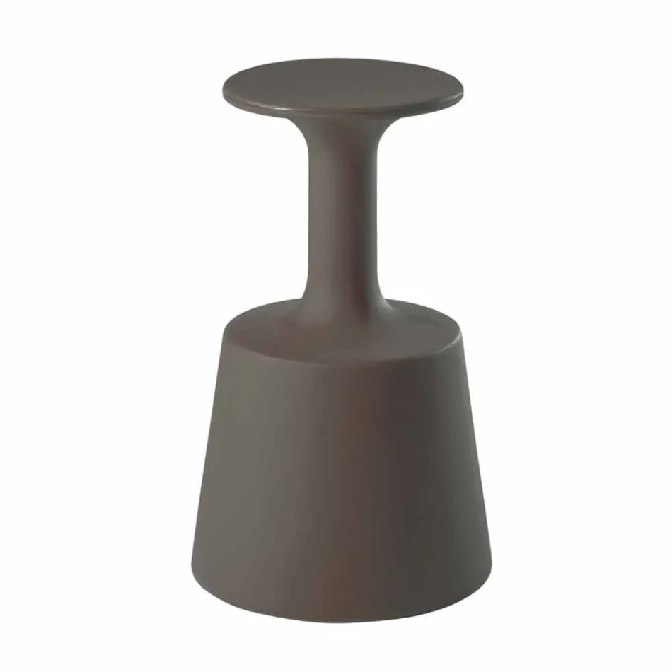 Tabouret de bar haut coloré Modern Slide Drink fabriqué en Italie Viadurini