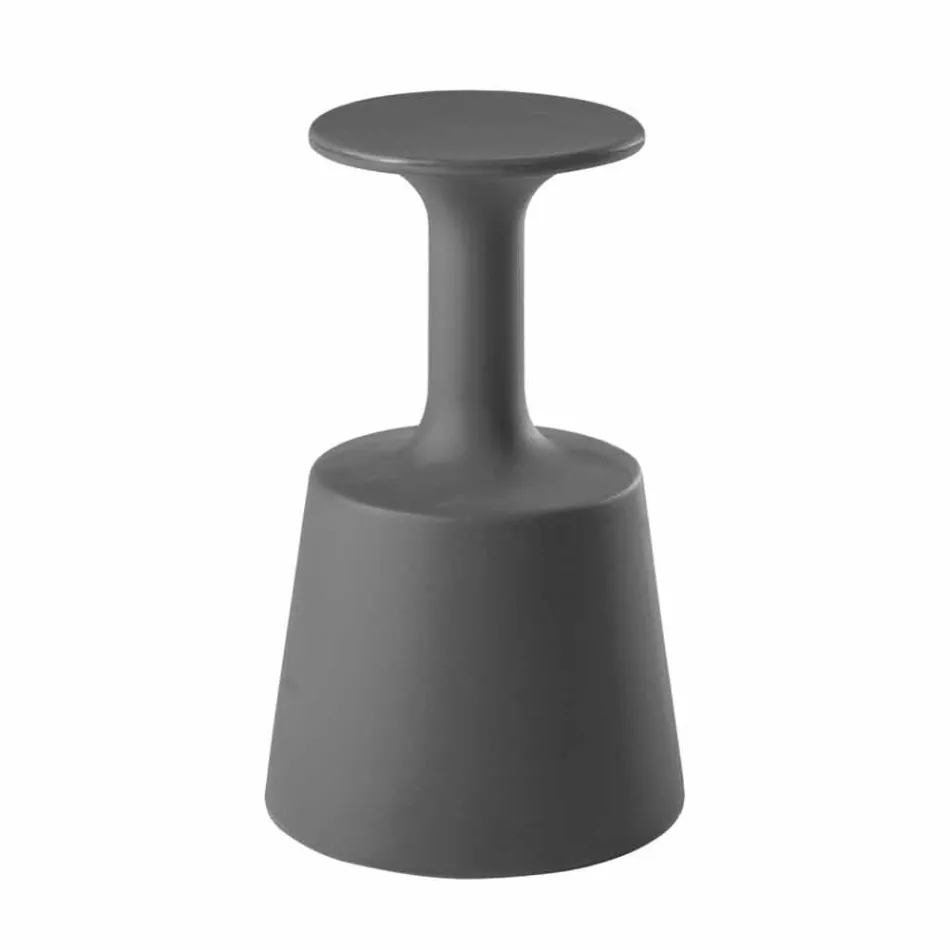 Tabouret de bar haut coloré Modern Slide Drink fabriqué en Italie Viadurini