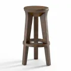Tabouret de bar haut design en polyéthylène Made in Italy - Tinuccia Viadurini