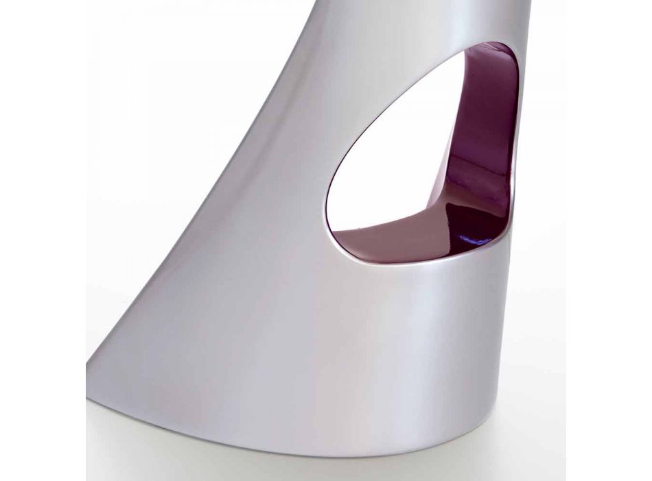 Tabouret haut de design moderne en polyéthylène - Koncord Next de Slide Viadurini