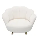 Tabouret Haut en Fer Doré avec Assise Recouvert de Velours - Annina Viadurini