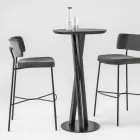 Tabouret de haute qualité avec revêtement en velours fabriqué en Italie - Alaska Viadurini