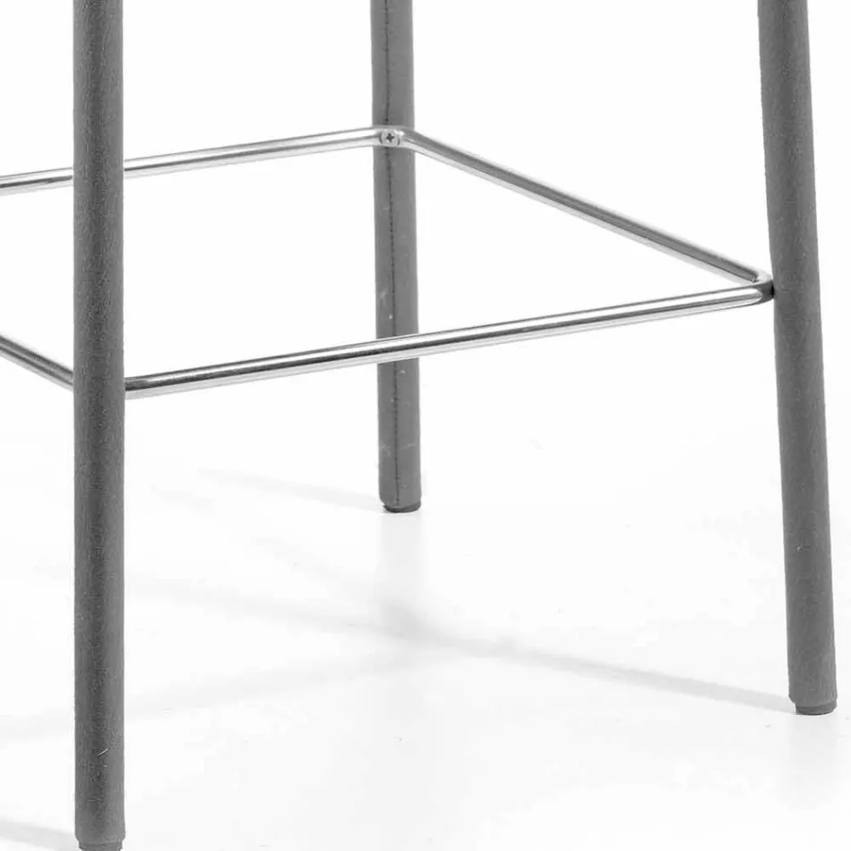Tabouret de bar design moderne Amos, fabriqué à la main en Italie Viadurini