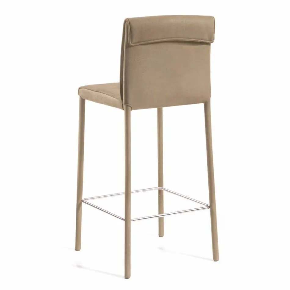 Tabouret de bar design moderne Amos, fabriqué à la main en Italie Viadurini
