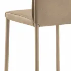 Tabouret de bar design moderne Amos, fabriqué à la main en Italie Viadurini