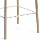 Tabouret de bar design moderne Amos, fabriqué à la main en Italie Viadurini