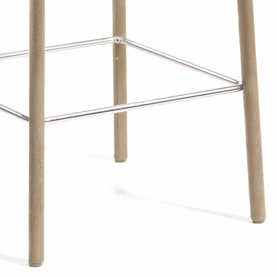 Tabouret de bar design moderne Amos, fabriqué à la main en Italie Viadurini
