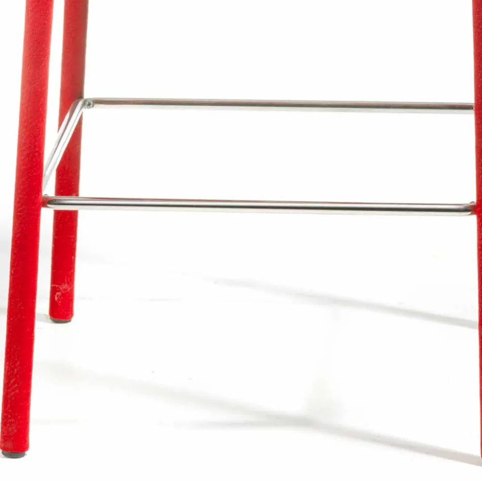 Tabouret de bar design moderne Amos, fabriqué à la main en Italie Viadurini