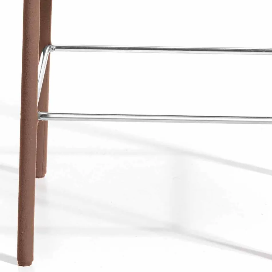 Tabouret de bar design moderne Amos, fabriqué à la main en Italie Viadurini
