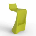 Tabouret de bar Wing Vondom au design moderne en polyéthylène Viadurini